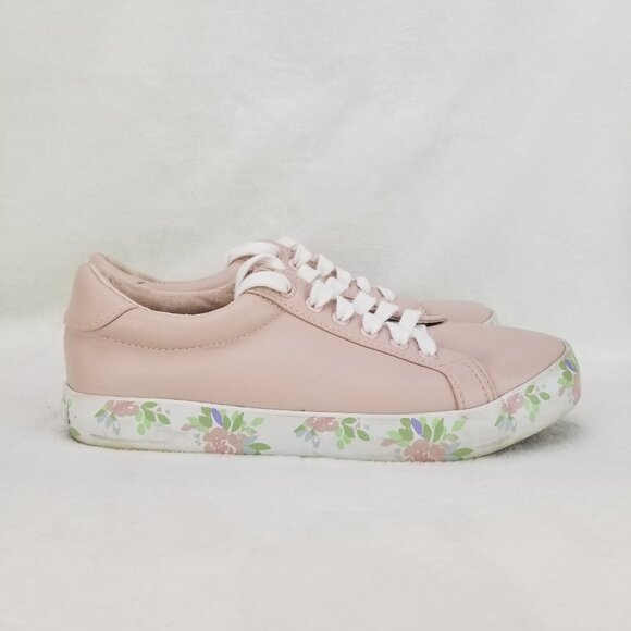 ✅Nautica Calera 4 PINK Faux Leather Low Top Women's 7W Fashion Sneakers/Shoes - Picture 8 of 11